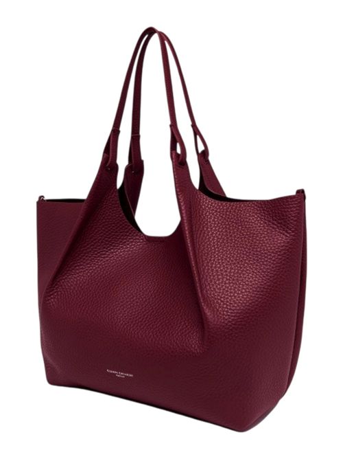 borsa donna dua grande in pelle martellata bordeau Gianni Chiarini | BS9720-RNGDBL14209